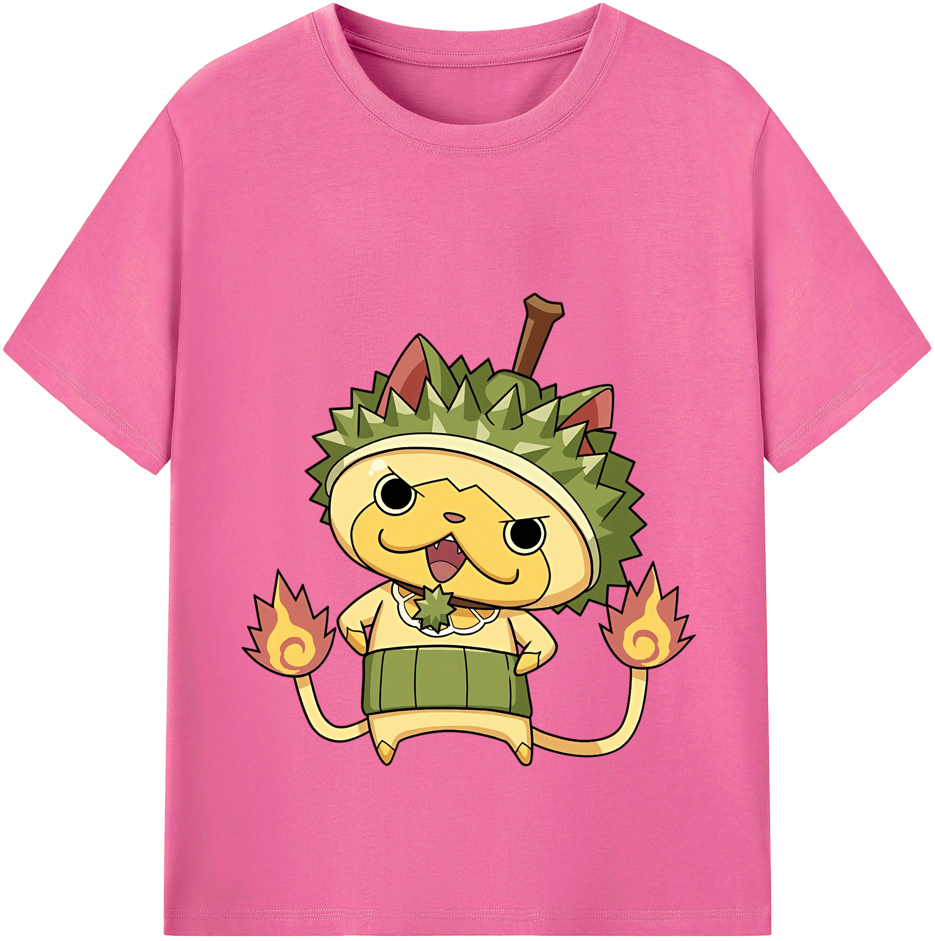 （画像用） 妖怪ウォッチ Yo-kai Watch レディースカジュアルプリントTシャツ（綿100％）